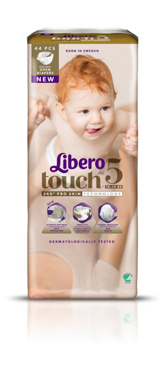 Подгузники детские Libero (Либеро) Touch 5 10-14кг №44